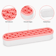 thumbnail image 3 of ABPETE Silicone Makeup Brush Holder Multipurpose Make up Brush Stand Holder Painting Pen Holder Sewing Craft Tool Holder Storage Box for Stash and Store (Pink), 3 of 7