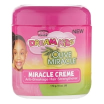 African Pride Dream Kids Olive Miracle Creme For Hair, 6 oz, 2 Pack