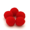 thumbnail image 3 of 160Pcs Colorful Pompon DIY Handmade Material Pom Ball Kindergarten Prop Fluffy Balls (Mixed Color), 3 of 8