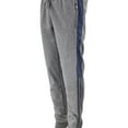 thumbnail image 2 of Men's Hooded Working Out Running Gym Fitness Casual Jogging Tracksuit 2 Pcs Set (Grey, 3XL), 2 of 3