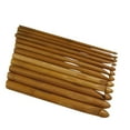 thumbnail image 1 of MasteelfCA 12pcs Wood Knitting Tool Carbonized Knitting Needles for Handmade Creative DIY, 1 of 7