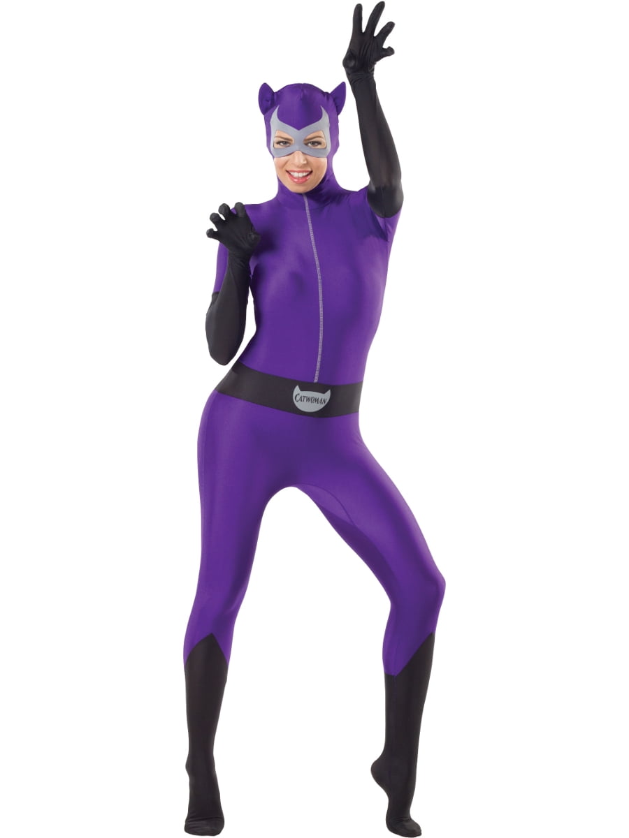 Adult Catwoman Superhero style Bodysuit Costumes