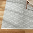 thumbnail image 5 of TOWN & COUNTRY EVERYDAY Rein Solid Diamond Everwash® Washable Area Rug with Non-Slip Backing, Pet Friendly Rug, Grey, 6'6"x9'6", 5 of 11