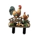thumbnail image 1 of 2d Pollos Planos Patrón de Jardín Estaca Planta Estaca Acrílico de Flores Acrílicos Afuera de Patio Trasero Decoración de Jardín de Placa, 1 of 9