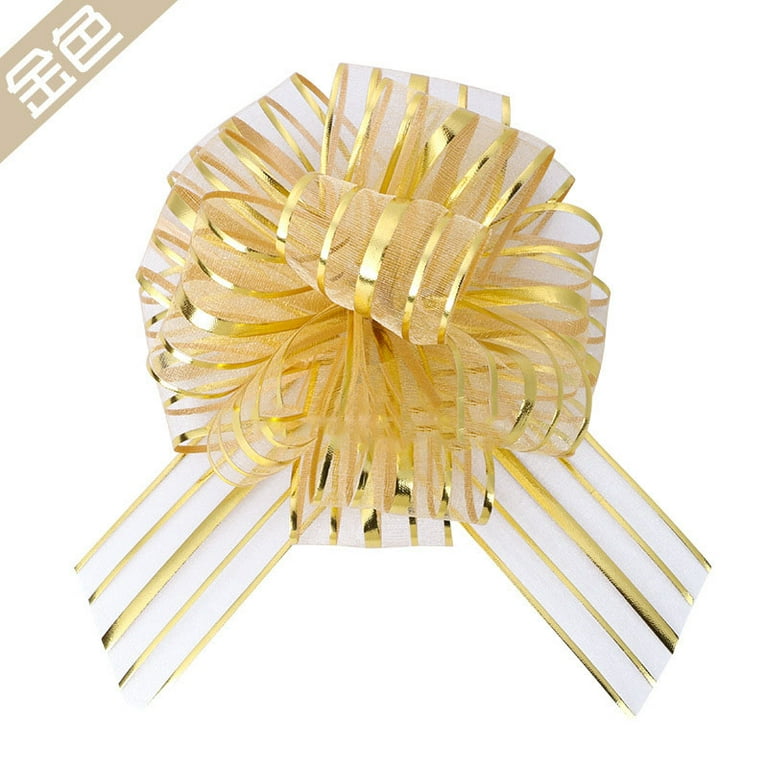  6 PCS Large Pull Bows,Bow for Gift Wrapping,6 inches