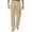 Khaki, variant on LYXSSBYX Cargo Pants for Men Men's Summer New Style And Fashionable Pure Cotton And Linen Trousers