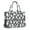 Halloween Ghosts Bats-1, variant on Large Capacity Tote Bag,Halloween Ghosts and Witchy Elements Handbag Fashion Luxury Tote Bag,15.7"x13"x 5.1" Inches,Laptop Compatible