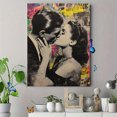 thumbnail image 4 of Qisvanset 12x16 Inch Abstract Anatomical Heart Balloons Canvas Print Wall Art, 4 of 5
