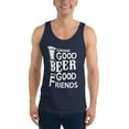 thumbnail image 1 of Good Beer With Good Friends Tank Top, 1 of 1
