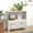 White, variant on vidaXL Sideboard Buffet Console Cabinet for Bedroom HAMAR Solid Wood Pine