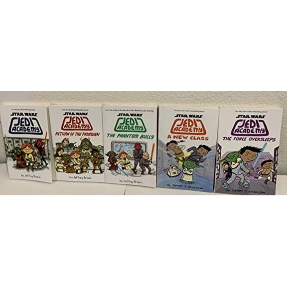 Pre-Owned Star Wars Jedi Academy 5 Books Collection Set (Star Wars Jedi Academy, Return of the Padawan, The Phantom Bully, A New Class, The Force Oversleeps)