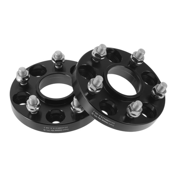 Unique Bargains 2 Pc 5x114.3mm Wheel Spacers 66.1mm M12x1.25mm Hubcentric Wheel Spacer Forged Wheel Spacers for Nissan Altima 2002-2021