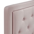 thumbnail image 6 of Elle Decor Amery Queen Tufted Upholstered Headboard in French Mauve, 6 of 8