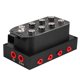 thumbnail image 3 of Válvula de suspensión neumática Colector de suspensión neumática Bloque de suspensión neumática Válvde suspensión neumática solenoide conducción 200PSI Air Ride Suspensión Colector Válvula solenoide B LHCER None, 3 of 5