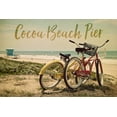 thumbnail image 4 of Cocoa Beach Pier, Florida, Bicycles and Beach Scene (1000 Piece Puzzle, Size 19x27, Challenging Jigsaw Puzzle for Adults and Family, Made in USA), 4 of 4