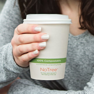 100% Compostable Disposable Coffee Cups [12oz 80 Pack] — Earth's Natural  Alternative®