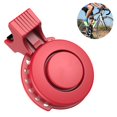 thumbnail image 3 of 1 bocina eléctrica para bicicleta, 120 Db, bocina para bicicleta, 4 modos de sonido con batería recargable, accesorios impermeables para bicicleta, compatible con Ki - rojo Kuyhfg Sin marca, 3 of 5