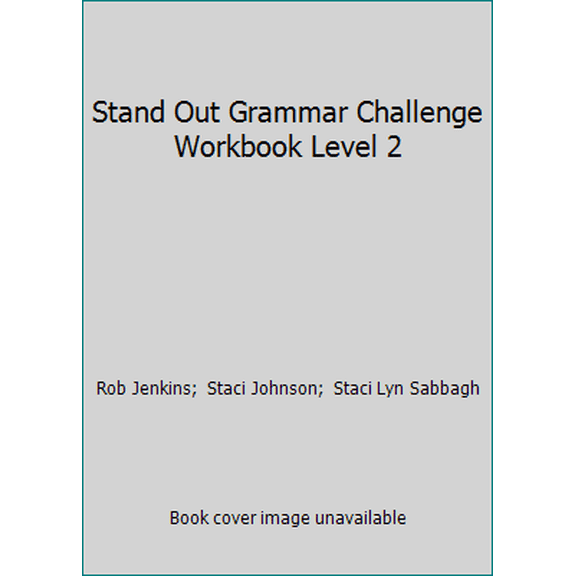 Pre-Owned Stand Out Grammar Challenge Workbook Level 2 (Paperback) 083843925X 9780838439258