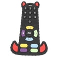 thumbnail image 3 of Juguete de dentición con control remoto de silicona suave para rechinar los dientes, mordedor de dibujos animados para bebés, juguete masticable para niños pequeños, niñas, modelo oso, 3 of 14