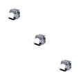 thumbnail image 2 of Soidarity 3 uds. Pinzas para caña de pescar, soporte portátil para poste de Club, fregona, escoba, pinzas para taco de billar, almacenamiento, soporte Gris 3piezas Soidarity CBP188988, 2 of 6