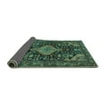 thumbnail image 2 of Ahgly Company Indoor Rectangle Persian Turquoise Blue Traditional Area Rugs, 7' x 10', 2 of 4