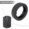 thumbnail image 2 of YAAQII for 10 Inch Tubeless Tire 10x2.50-6.5 for Ninebot MaxG30 G30E G30LP Electric Scooter, Replacement Wheel 60/70-6.5 Rubber Tyre, for Durable Non-Deforming Scooter Accessory, 2 of 10