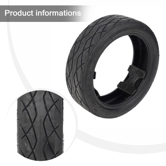 10 Inch 10X2.50-6.5 Tubeless Tyre for Ninebot Max G30 Electric Scooter 60/70-6.5
