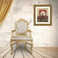 thumbnail image 3 of Unknown 20x24 Gold Ornate Wood Framed with Double Matting Museum Art Print Titled - White Chinese Rose, 3 of 4