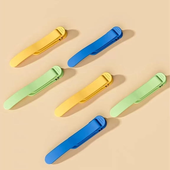 6pcs Gifts for Book Lover, Silicone Automatic Bookmarks, Book Marks Gifts for Reading Women, Men, Kids, Book Lovers, Readers, Unique Cute Book