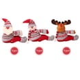 thumbnail image 4 of Cortina de Navidad Hebilla Papá Noel Muñeco de nieve Tiebacks Hebilla Abrazadera Decoraciones de ventana de Navidad Adorno de invierno para, 4 of 6