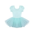 thumbnail image 6 of Aislor Kids Toddlers Girls Sparkly Rhinestones Gymnastics Leotard Tutu Dress Ballerina Ballet Dance Costumes, 6 of 7