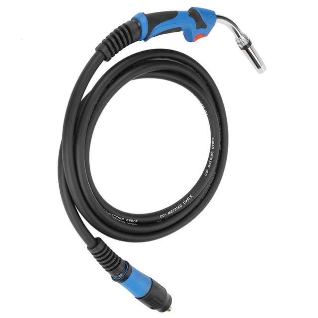 Fosa Welding Torch, MIG/MAG Gas Shielded MB36 Welding Torch Euro Standard Connector 4m 13.1ft
