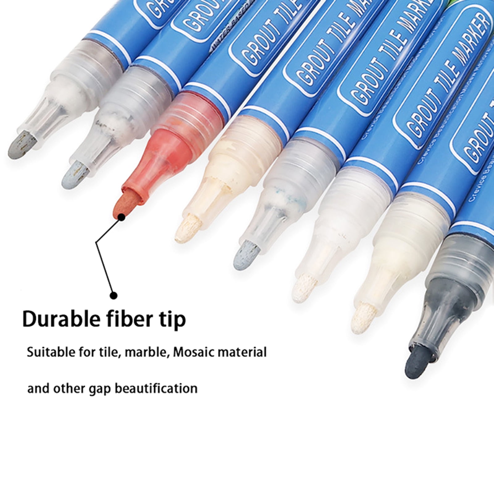 Home Tile Grout Pen Refill Wall Grout Refresher Marker Instant Repair Anti Mould Home Tile Grout Pen Refill Wall Grout Refresher Marker Instant Repair Anti Mould