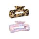 thumbnail image 1 of wonima11 Large Claw Clips 4.1 IN Tortoise Acrylic Stylish Hair Accessories for Thick and Thin Hair 2pc Set Cute Clips for Women Teen Girls (Lilac, Tortoise), 1 of 1