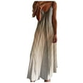 2024 Summer Bohemian Women's Slip Dress Long Aline Oversize Casual