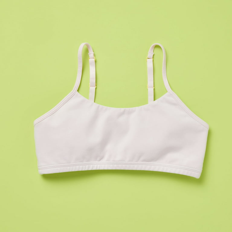 The Original Yellowberry Girls First Training Bra with Ultimate Full  Coverage Pima Cotton 