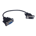 thumbnail image 1 of Cerrxian Cable De Extensión Para Monitor De Vídeo, Adaptador Macho A Hembra, Vga, Svga, 15 Pines, Hd15, 1 Pie, Para Pc, Portátil, Tv, Proyector (Mf), 1 of 5