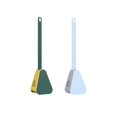thumbnail image 3 of Golf Toilet Brush Wall-Mounted Soft Plastic Toilet Brush Without Dead Ends, 3 of 9