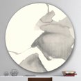 thumbnail image 3 of Designart 'minimal geometric Zen V' Geometric Metal Circle Wall Art, 3 of 3