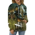 thumbnail image 4 of Dead by Daylight DBD Unisex Sweatshirts Loose Pullover Sweater Hooded Hoodie 3D Printing Jacket Winter Fall Clothes L, 4 of 7