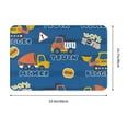 thumbnail image 3 of Goofa 16"x24" Inches Construction Vehicles Doormats for Outdoor Entrance - Non-Slip Welcome Mat, Heavy Duty Door Mats Outdoor, Spring Doormat, 3 of 9