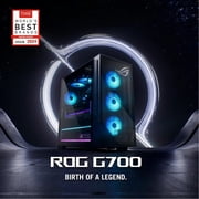 ASUS ROG G700 Gaming Desktop Computer Intel Ultra 7 265F 16GB RAM 1TB SSD NVIDIA GeForce RTX 5070 Black