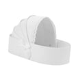 thumbnail image 2 of Abbracc Baby Shower Box Flower Box Birthday Gift Box Home Decor Cradle Floral Basket White, 2 of 9