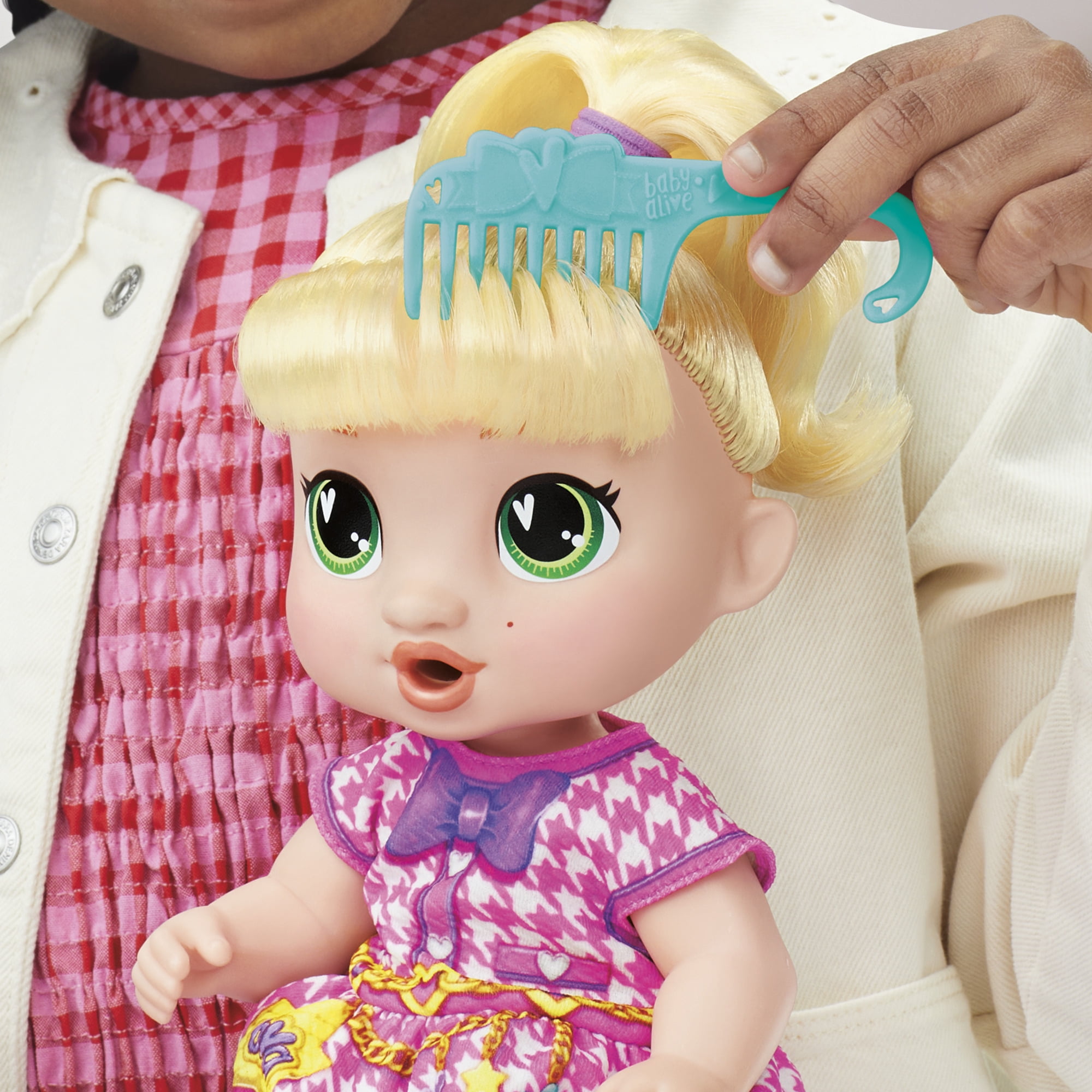 Baby Alive Bubbly Tea Party LaLa GooGoo, Blonde Hair Baby Doll for Girls & Boys Ages 3 and up