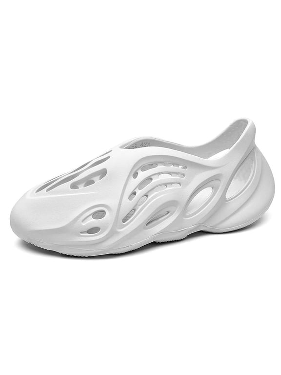 Men Women Clogs Foam Runner Shoes Casual Sports Shoes Lightweight Walking Sneakers Non-Slip Water Shoes Slip-On Outdoor Indoor Summer Beach Sandals Breathable Cloud Slides Slippers