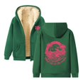 thumbnail image 1 of WILLBEST Sudadera con Capucha para Mujer, Estilo Otoño/Invierno, con Estampado Cómodo y Cremallera Gruesa Grande, 1 of 5