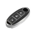 thumbnail image 1 of Carcasa para mando a distancia inteligente de 3 botones compatible con Infiniti EX35 FX50 G35 G37 M45 QX56 FX50 M35 M56 QX60 QX80, protector TPU negro, 1 of 7