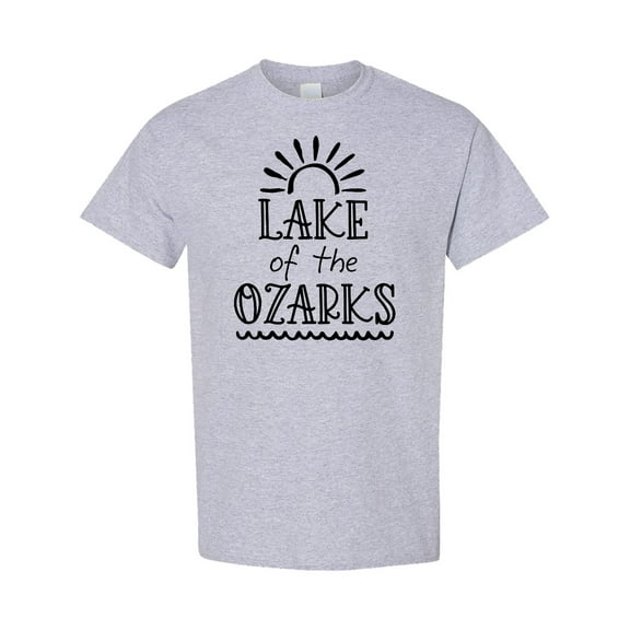Inktastic Lake of the Ozarks Sun and Lake T-Shirt