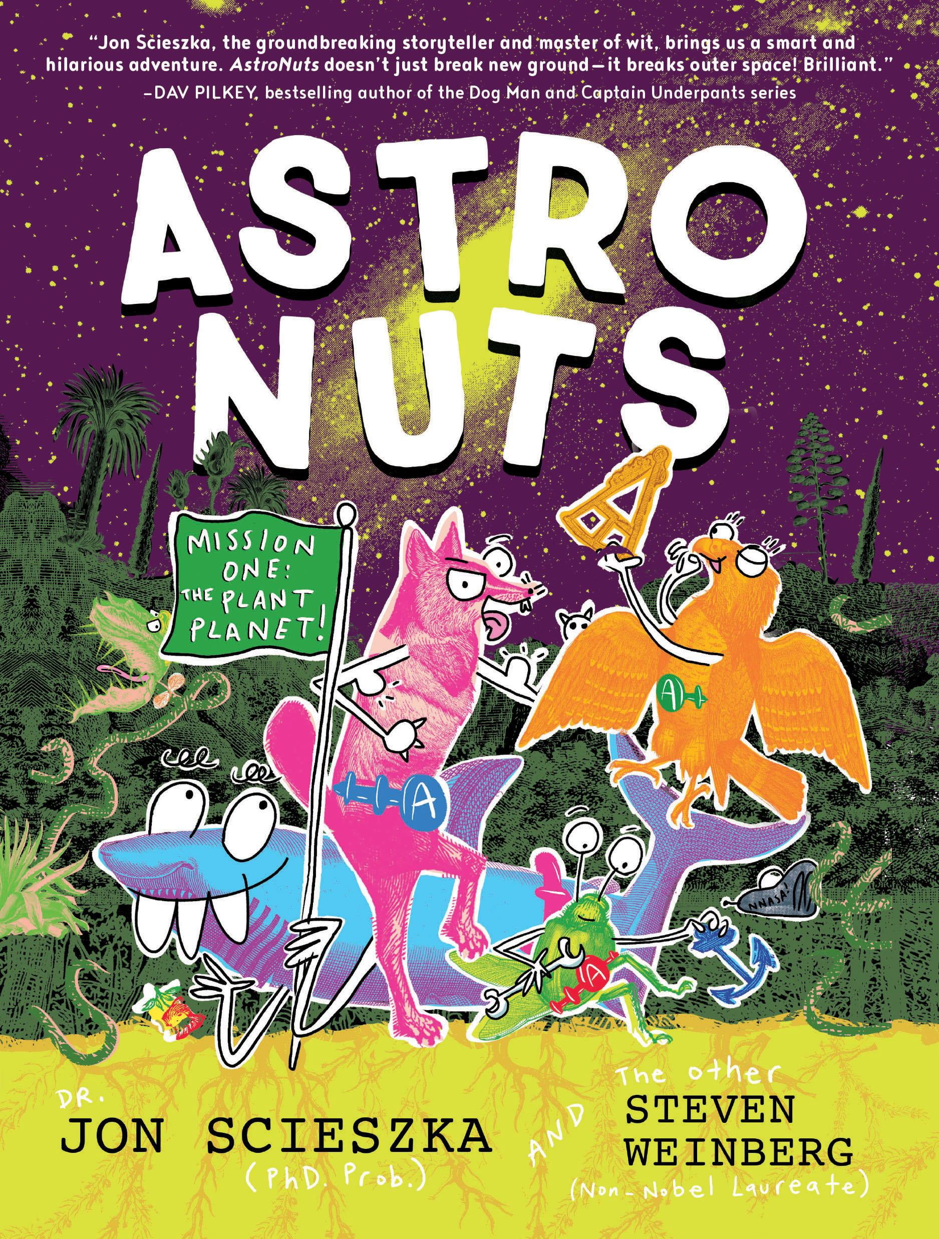 AstroNuts Mission One: The Plant Planet : (Childrens Environment Books, Unique Childrens Series, Childrens Action and Adventure Graphic Novels, Emergent Readers Chapter Books)