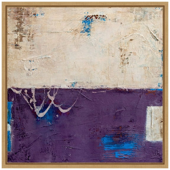 Amanti Art Orchids Flirt Framed Canvas Wall Art Print